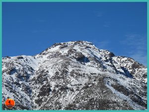 Cumbre del Cerro Prvincia con nieve