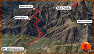 Ruta al cerro Alto del Naranjo