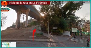 Por donde se sube al cerro carbón